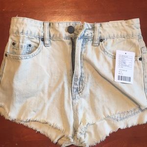 High rise shorts